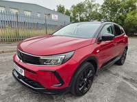 2023 23 VAUXHALL GRANDLAND 1.2 Turbo GS 5dr Red Damaged Salvage CAT N