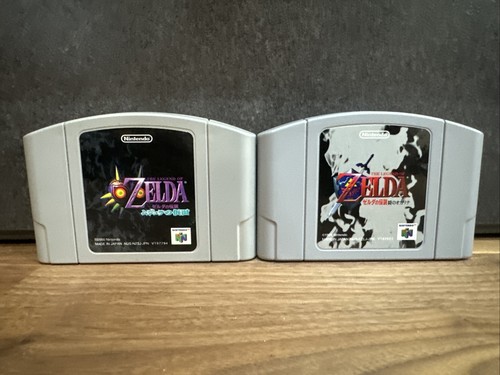 Nintendo 64 The Legend of Zelda Ocarina of Time & Majora's