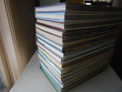 Lot of 15 National Geographic Vintage Hardcover Books + Dust Jackets, Fifteen
