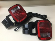 Grote 5370 Tail Light Set with Brackets 424536C2 & Wiring Harness
