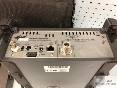 SH-36S BIRD SIGNAL HAWK DIGITAL 100 kHz - 3.6 GHz SPECTRUM ANALYZER/POWER METER