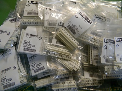 1x Posten (44 Beutel) Phoenix Contact  Zackband - ZB 6,QR:FORTL.ZAHLEN - 1051029