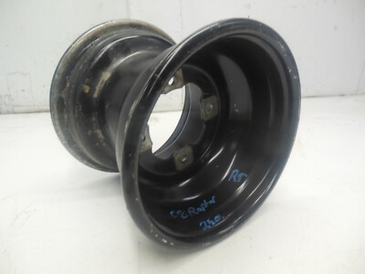 DD77 Yamaha Raptor 250 2008 Right Front Wheel Rim 5LP-F5180-29-00 Has Scratches