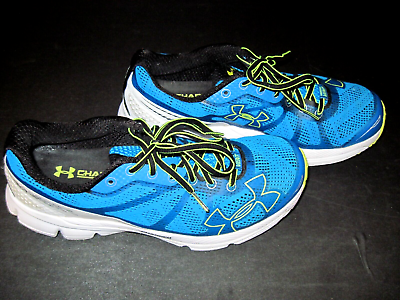 Under Armour Charged Bandit Shoes Women’s 8.5 Blue White Athletic Running  Shoes