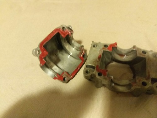 Stihl  trimmer FS45C part#4140 0210300 Crankcase and #4140 021 2500 Engine pan