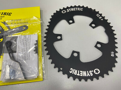 Osymetric Aluminum BCD110mm 5Bolt 52T Outer Chainring For Shimano//Sram #264001