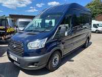 Ford Transit 350 2.2 tdci 125ps L3 H3 6 Seater Factory Crew van 2015/15 Reg