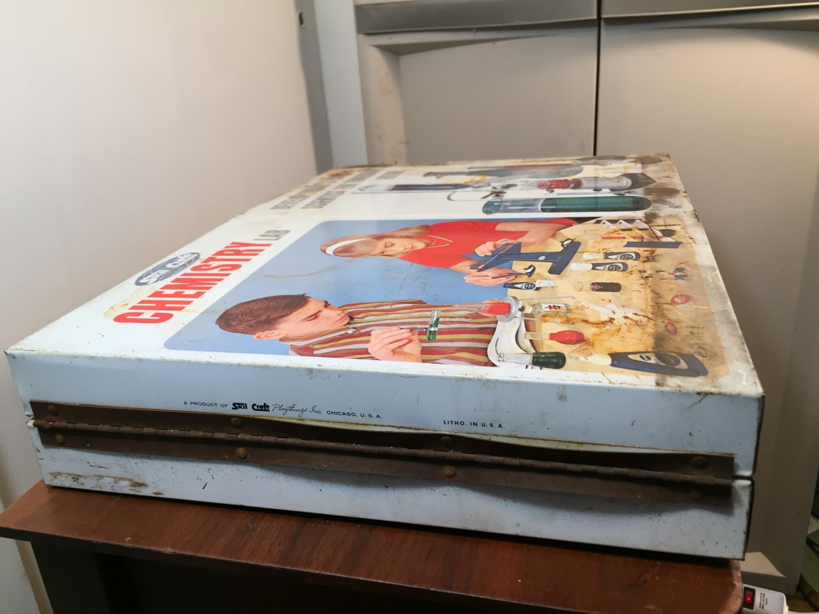 Skil Craft Kid's Chemistry Lab Set VTG 1965 No. 510P Research Playthings Inc.