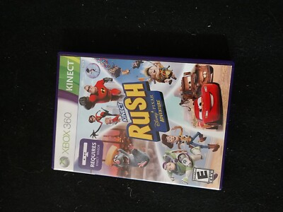Kinect Rush: A Disney Pixar Adventure (Microsoft Xbox 360, 2012)
