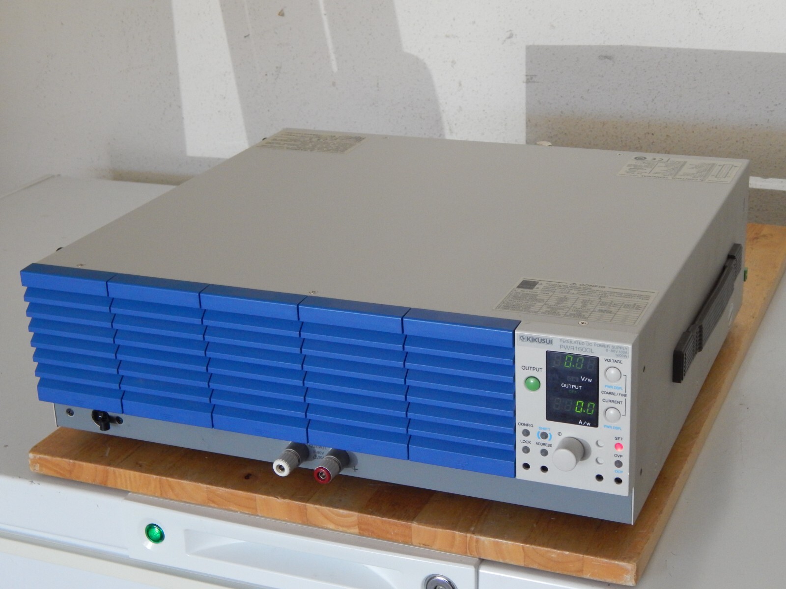 Kikusui PWR1600L Regulated DC Power Supply 0-80V 0-100A Kikusui PWR1600L Regulated DC Power Supply 0-80V 0-100A