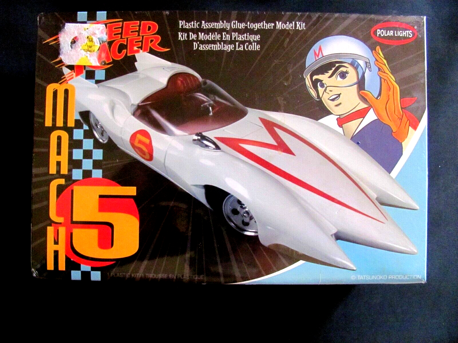 Model Kit Speed Racer Mach 5 Polar Lights 1:25 | eBay