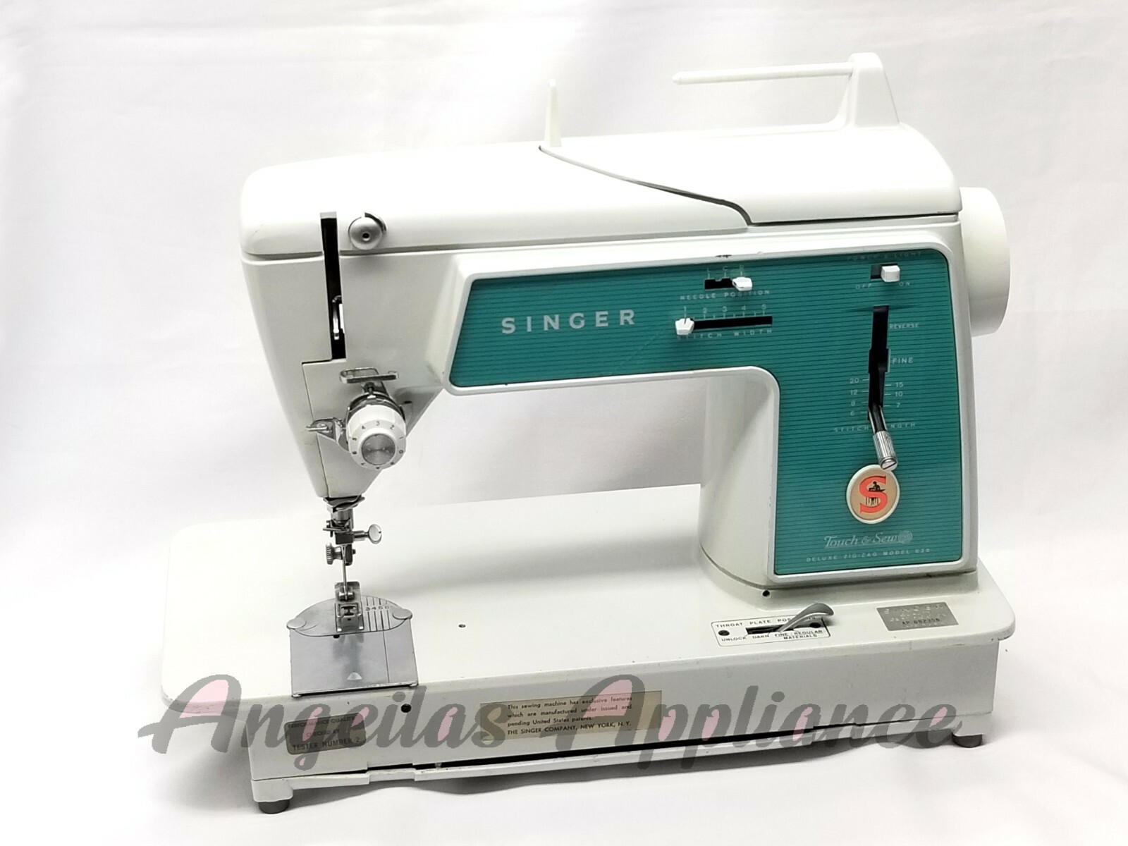 SINGER 628 Touch & Sew Sewing Machine Deluxe Zig Zag Parts SINGER 628 Touch & Sew Sewing Machine Deluxe Zig Zag Parts