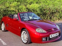 2003/53 MGTF 135 SUNSTORM 1.8 K-SERIES SPORTS CAR HARD & SOFT TOP MG TF RED 2DR
