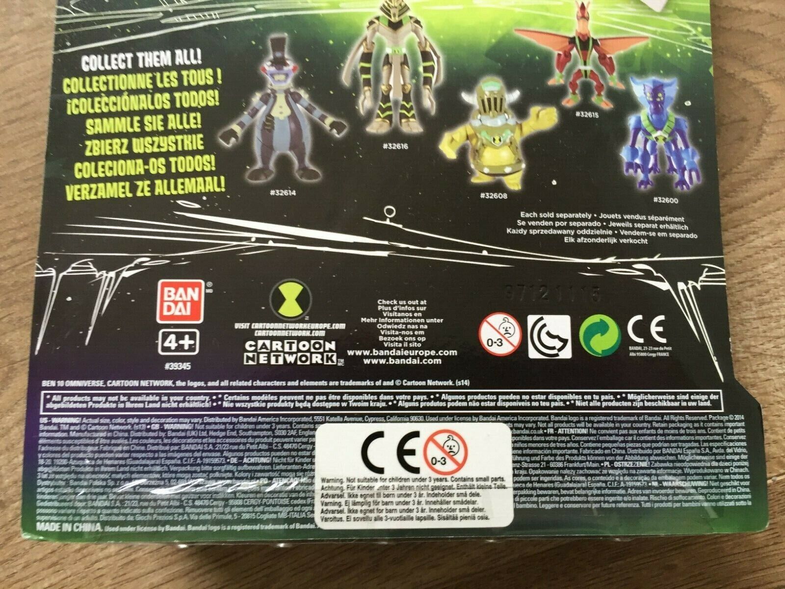 Ben 10 Omniverse Omnitrix Galactic Monsters Wrist Watch New Sealed NO FEATURES!