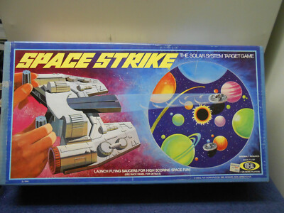Vintage IDEAL 1980 Space Strike Solar System Target Game D2016-4 NEW SEALED BOX!