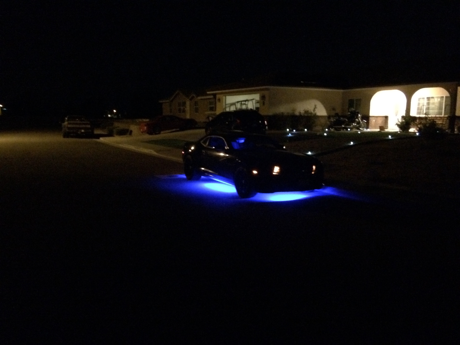 LEDGlow Blue LED Underbody Underglow Under Car Neon Light Kit w 4 Tubes