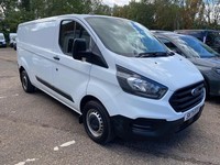 2021 71 Reg FORD TRANSIT CUSTOM Leader LWB 2.0TDCi Euro6 One Owner Plus VAT