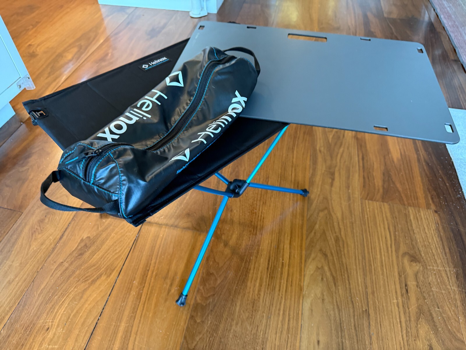 Helinox Table One Hard Top Small + Extra Solid Top (Gray