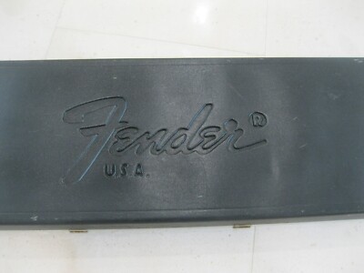 Vintage 1980's Fender Molded Plastic Hard Shell Case for Precision or Jazz BASS