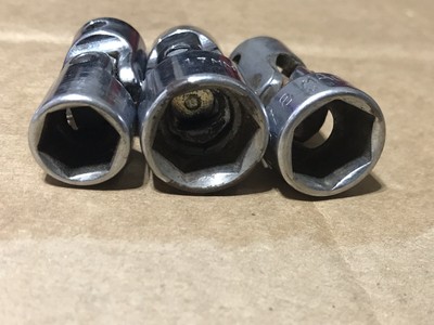 Mac XU20 3/8'' Dr 6Pt  SAE 5/8 Shallow Universal Socket + Proto  1/2 , MIX LOT