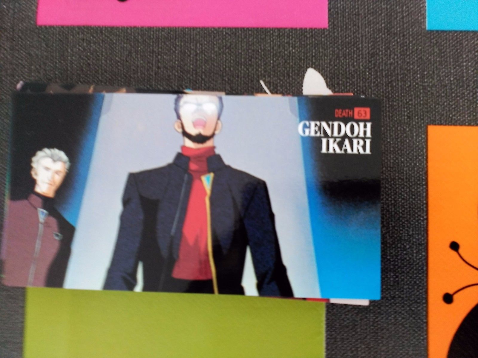 Carddass Masters Wide Neon Genesis Evangelion DEATH AND