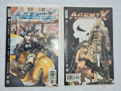 MARVEL COMICS LOT: AGENT X #1-2 (2003) SIMONE & LEE