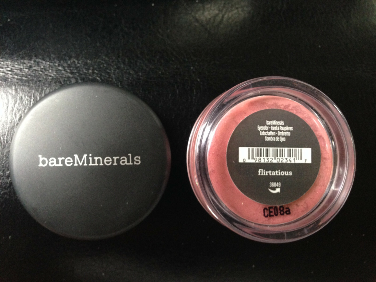 RARE Bare Minerals DISCONTINUED Eye Shadow FLIRTATIOUS NEW Sealed 36049 PINK