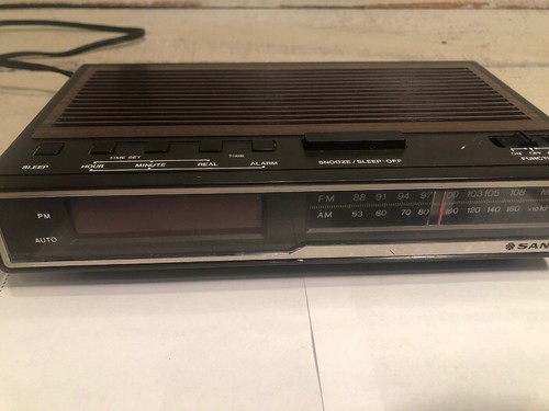 Sanyo Alarm Clock Am Fm Radio | eBay