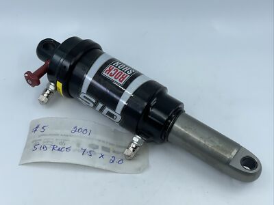 NOS Vintage 2001 Rock Shox SID Race Adjustable Rear Shock 7.5'' x 2.00''