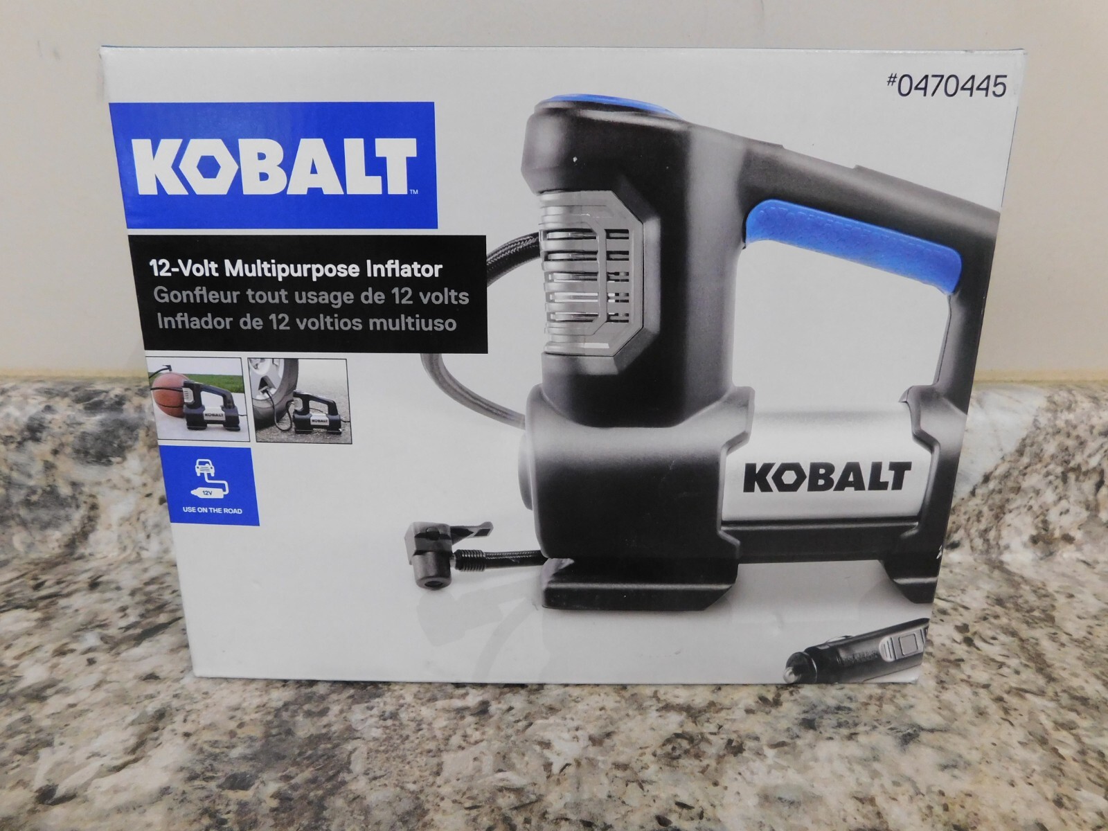 Kobalt 12-Volt Car Air Inflator 0470445