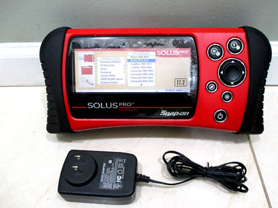 SNAP ON SOLUS PRO DIAGNOSTIC SCANNER DOMESTIC ASIAN EUROPEAN 17.2 update 80-2016