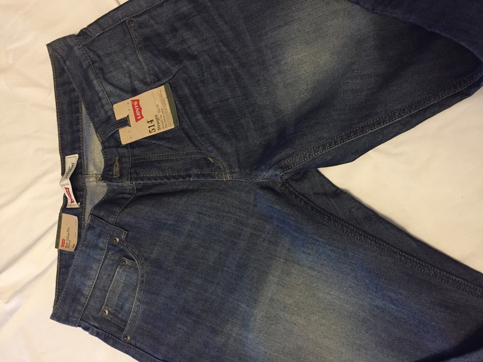 NWT 514 LEVIS SLIM FIT STRAIGHT LEG SIZE 14 HUSKY~33 W 28 L