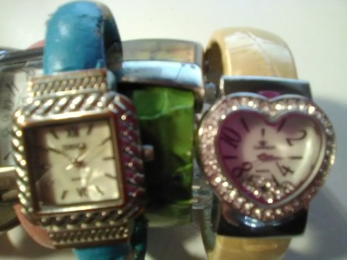 Vtg Watch Bracelet Lot of 7 Embassy Gruen Eikon Cannes Terner Cardini Untested