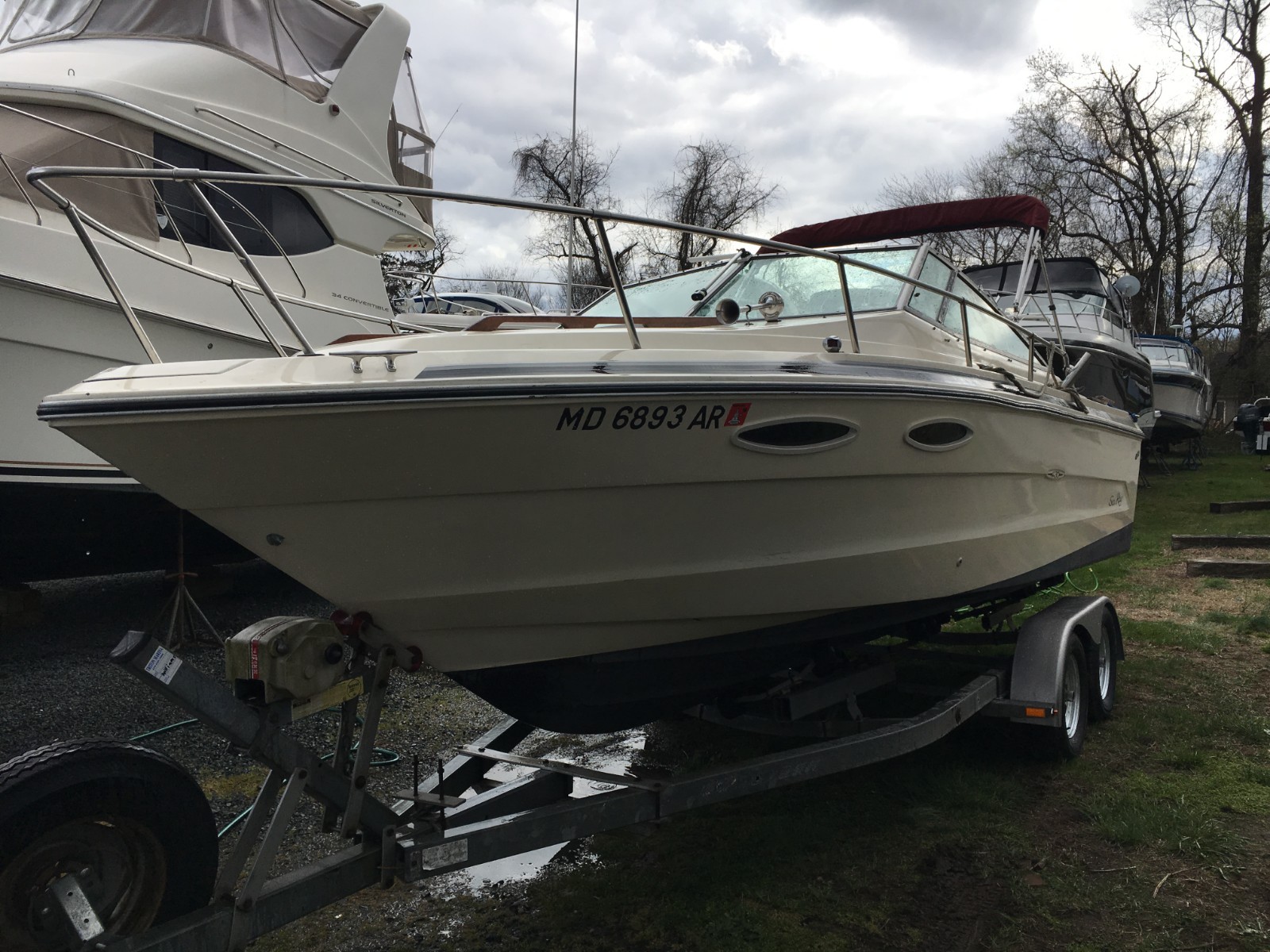 1987 Sea Ray 230 Cuddy 23' & Trailer - Maryland