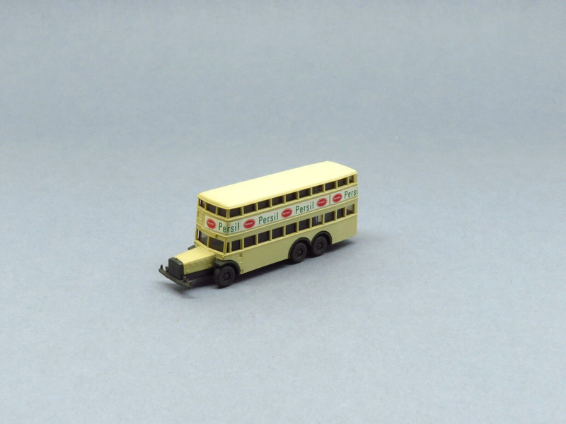 Wiking Bus A Etage D38 Berlin Persil Henkel Ref. 9373 - Echelle N 1/160