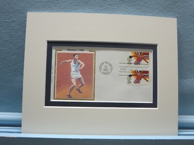 Summer Olympics - The Sport of Discus Throwing & First Day Cover of its stamp