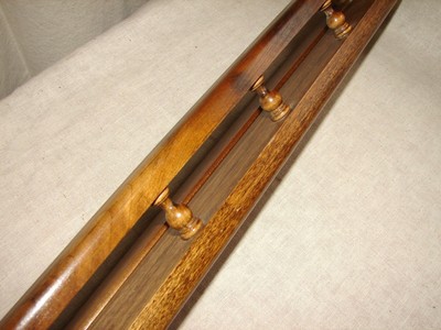 Reversible PLATE RACK / SHELF, Homco Home Interiors, Wooden Rail, 8 Available