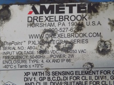 AMETEK DREXELBROOK PXLX3 INTEGRAL SERIES ENCLOSURE