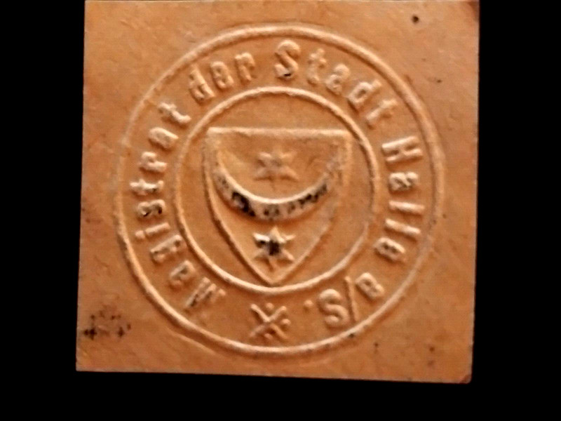 Siegelmarke Magistrat Der Stadt Halle A/S.