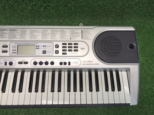 RadioShack LK-1261 Light Up Midi 61 Key Electronic Keyboard Only As Is Read
