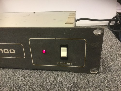 Traynor PM 100 Power Amplifier Works Great! PM100 Made In Canada By Yorkville