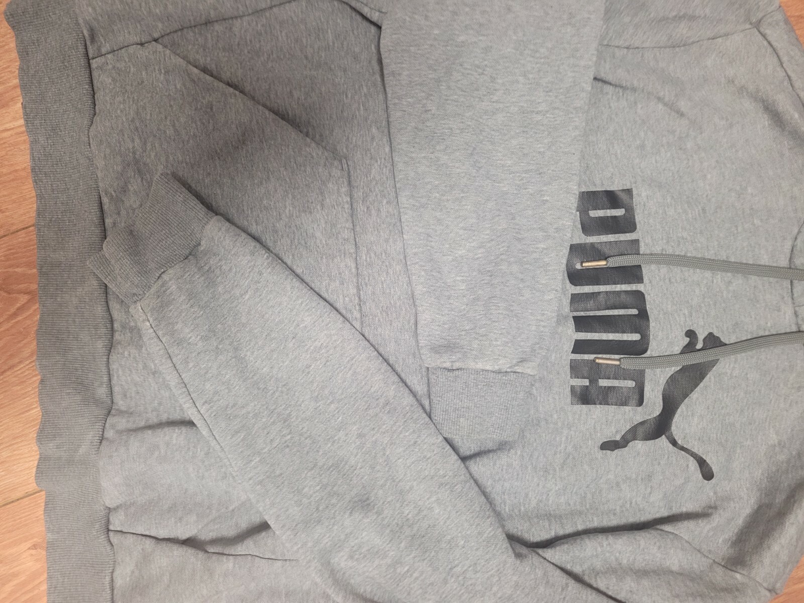 puma fleece hooded shirts & tops