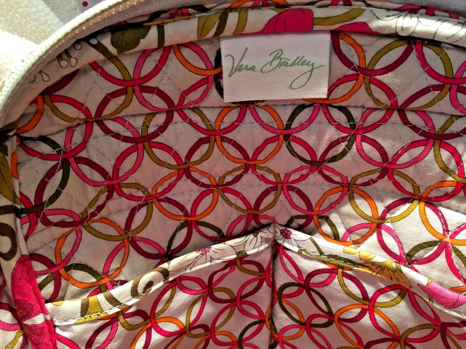 Vera Bradley backpack used as purse or handbag in Tea Garden pattern - VGUC