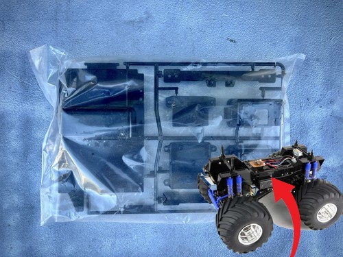 Tamiya Clod Buster 1/10 ラジコン Tamiya 1/10 Super Clod Buster 4WD Wheel Drive Truck Kit Grey