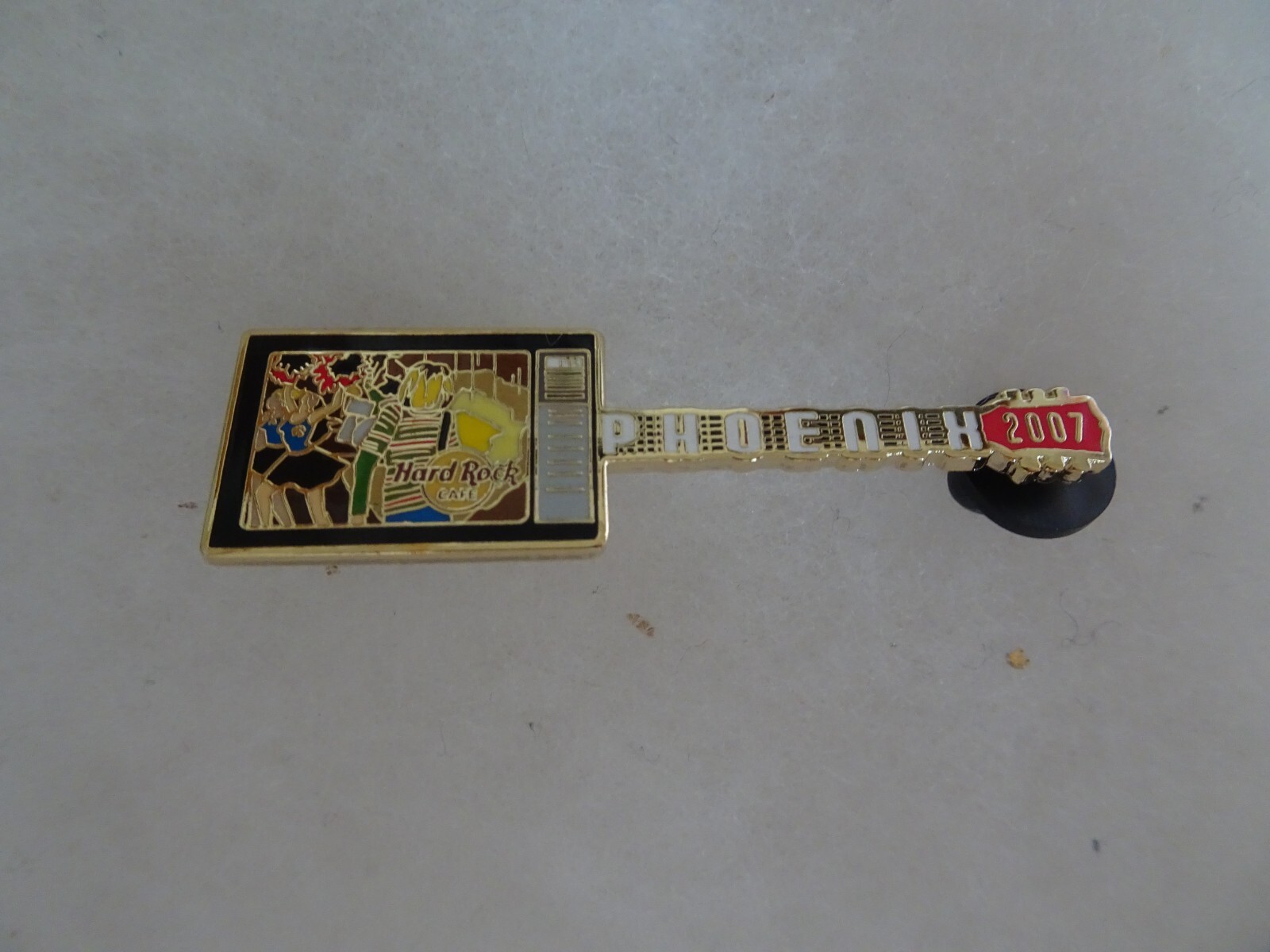 非売品 Hard Rock Cafe AEROSMITH GUITAR PIN Core 3D Guitar Pin | Online Rock Shop