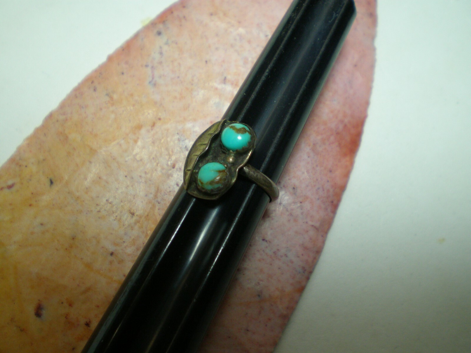 ring turquoise stones  size 3