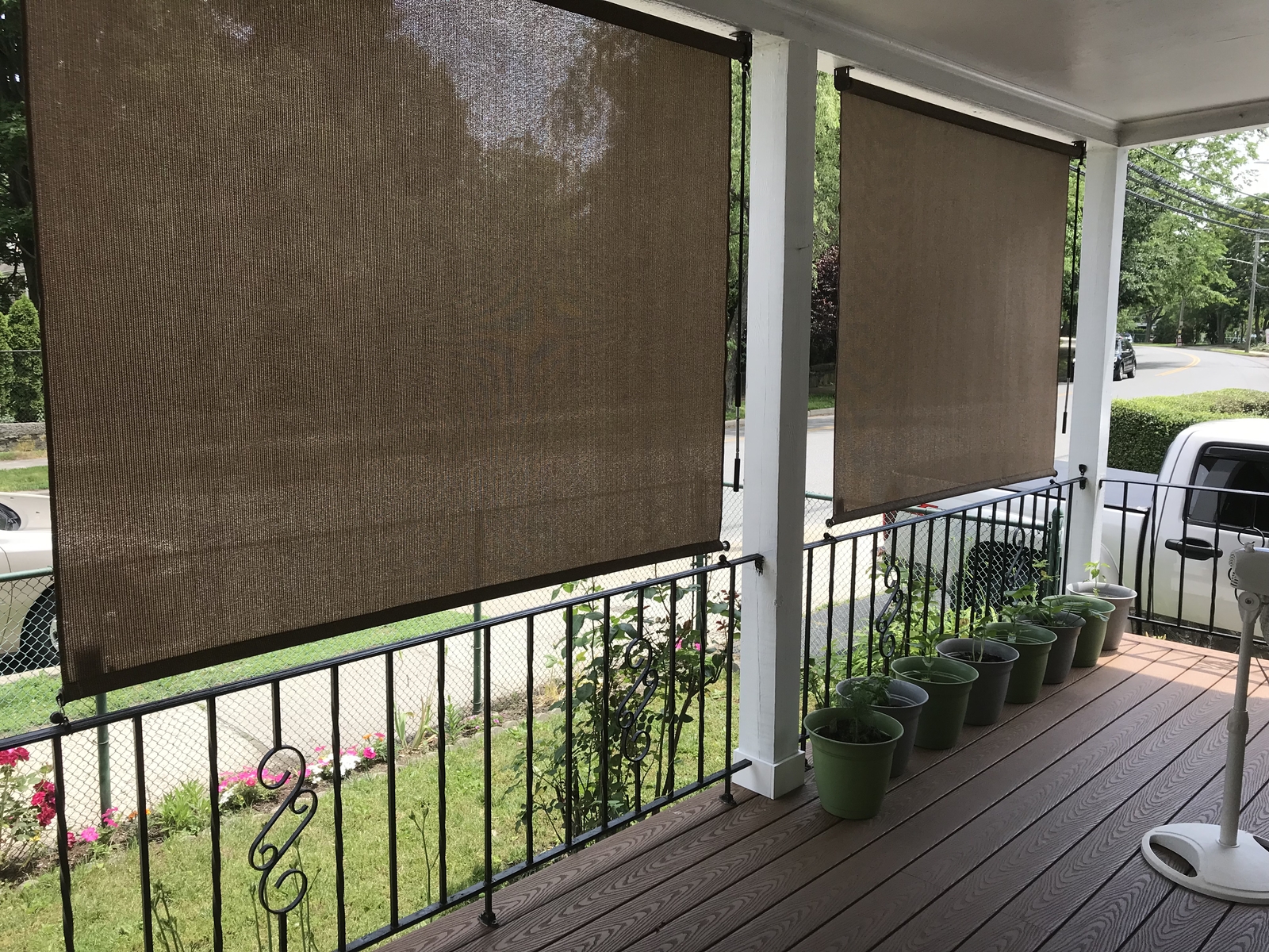 NEW Coolaroo Exterior Cordless Roller Shade 72&quot; x 96