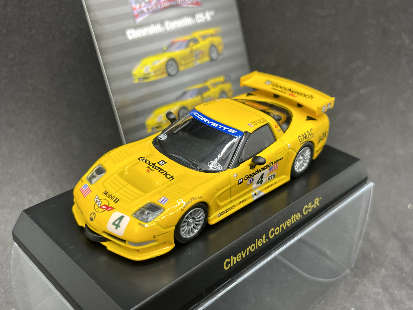 自動車 KYOSHO CHEVROLET CORVETTE C5-R 2000 Kyosho Minute Auto Scale Chevrolet Corvette C5-R 2000 Model