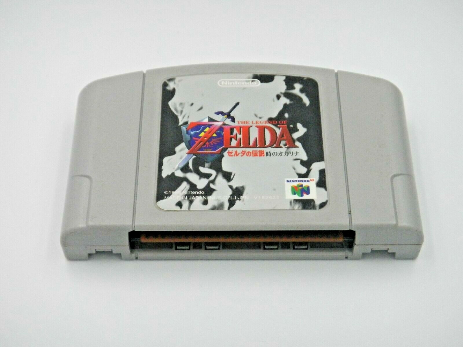 Legend of Zelda Ocarina of Time Game Cartridge Nintendo 64