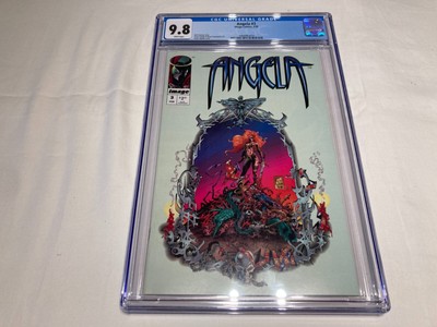 Angela 3 CGC 9.8 White Pages Image Comics Capullo Gaiman 1995